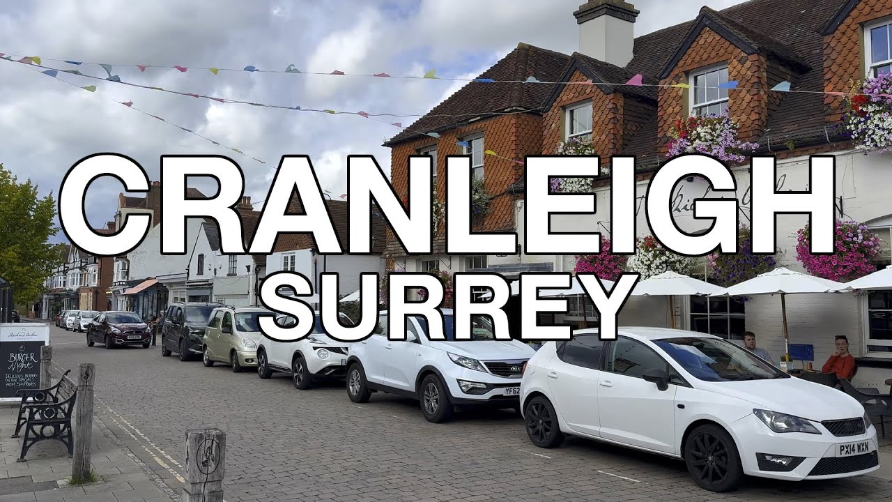 Cranleigh, Surrey, UK, England 🇬🇧 4K HDR