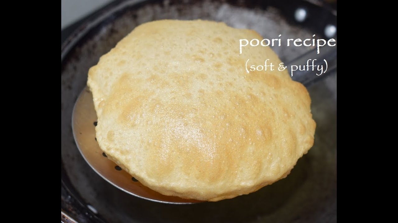 Poori Recipe/ Soft and Puffy poori recipe/How to prepare Quick and easy poori/Poori saagu