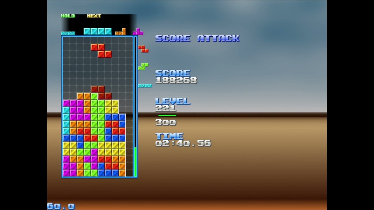 NullpoMino: Score Attack (best time 3:30.20, 440,352 pts)