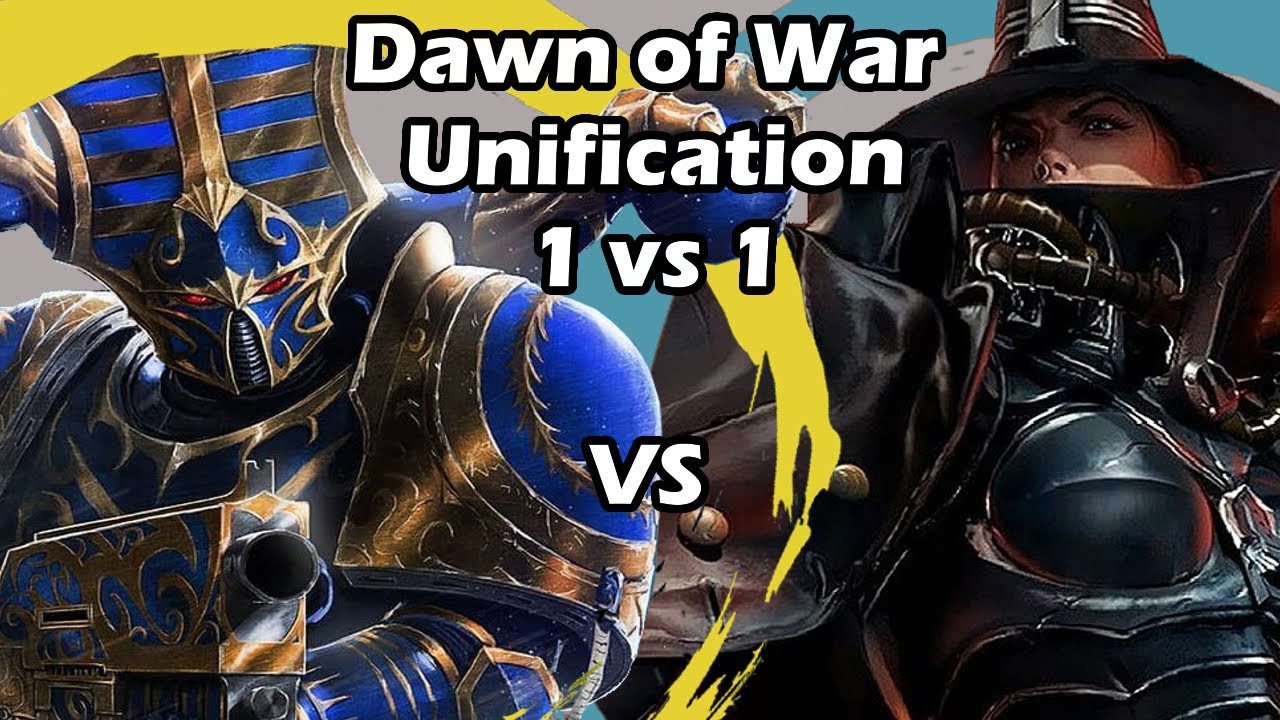 Dawn of War Unification: 1 vs 1 Thousand Sons (MrBlueDude) vs Witch Hunters (GabPR)