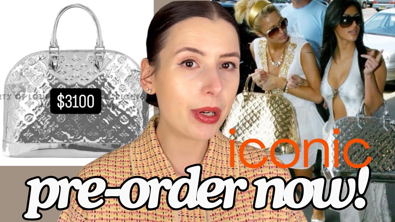 Переиздание сумки Пэрис Хилтон🚨 Louis Vuitton Mirror Collection 2024 — Alma GM, Speedy, кошелек д...