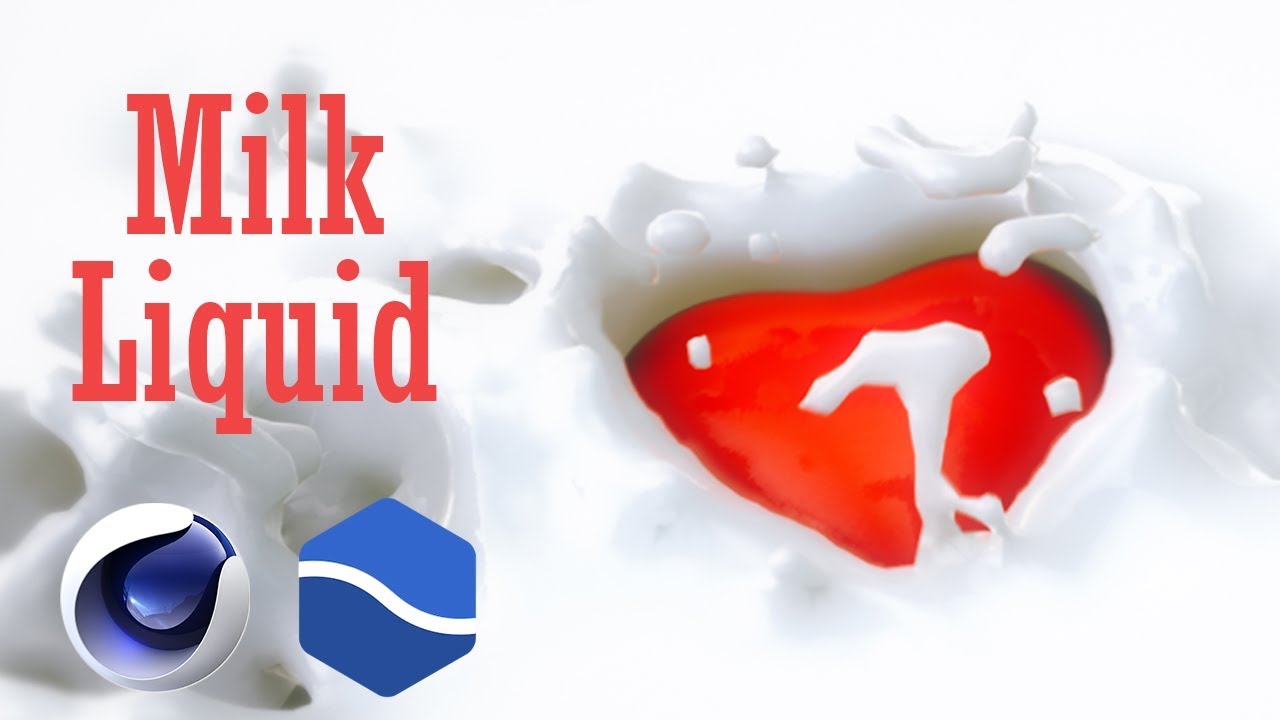 Milk : Cinema 4D | Realflow