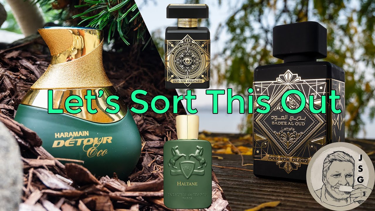 Haltane vs Oud for Greatness vs Oud for Glory vs Detour Eco