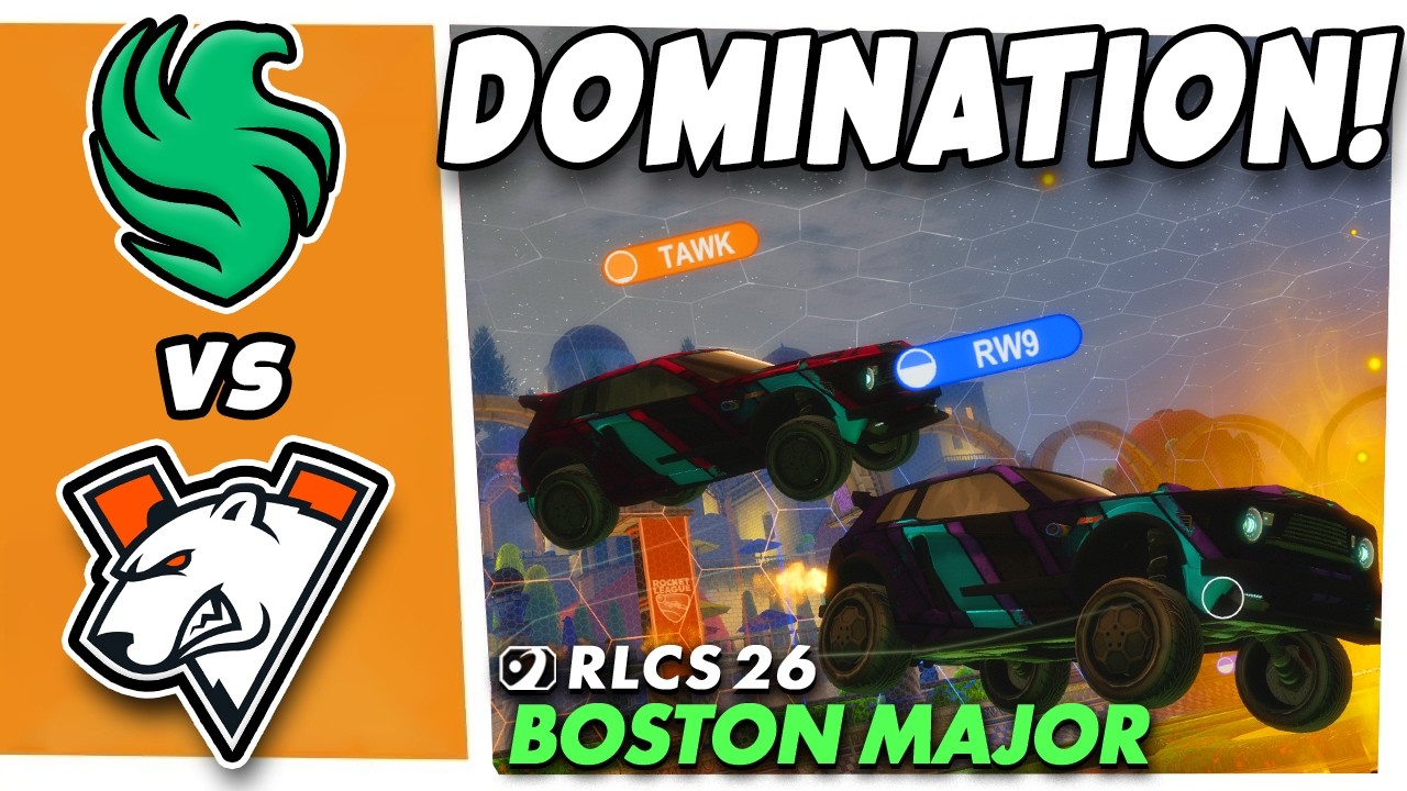 Falcons vs Virtus.Pro HIGHLIGHTS! | RLCS BOSTON MAJOR 2026 | Group Stage