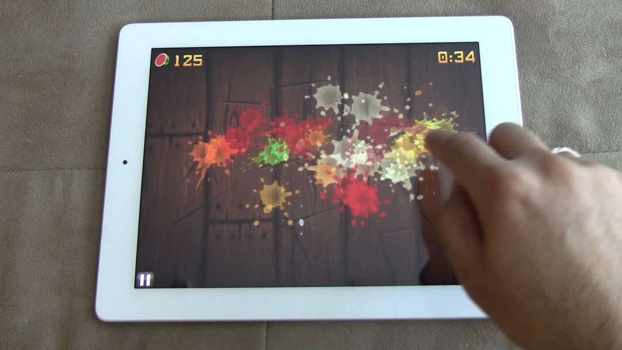 Fruit Ninja HD: обзор приложения для iPad 2 (1080p HD)