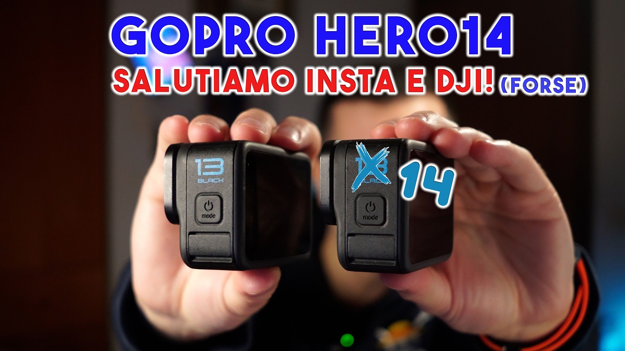 GOPRO HERO14 - COME SARA' QUESTA NUOVA CAM? - Hero14 leak e supposizioni