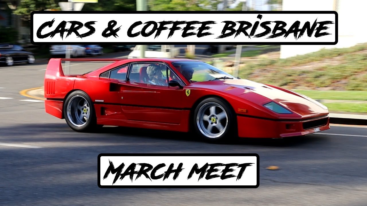 Modified Cars Leaving Cars And Coffee Brisbane - March Meet | Skids, Burnouts, Pulls, and more!