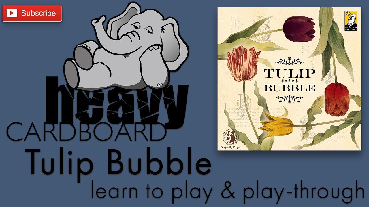 Tulip Bubble 4p Play-through, Teaching, & Roundtable discussion by Heavy Cardboard