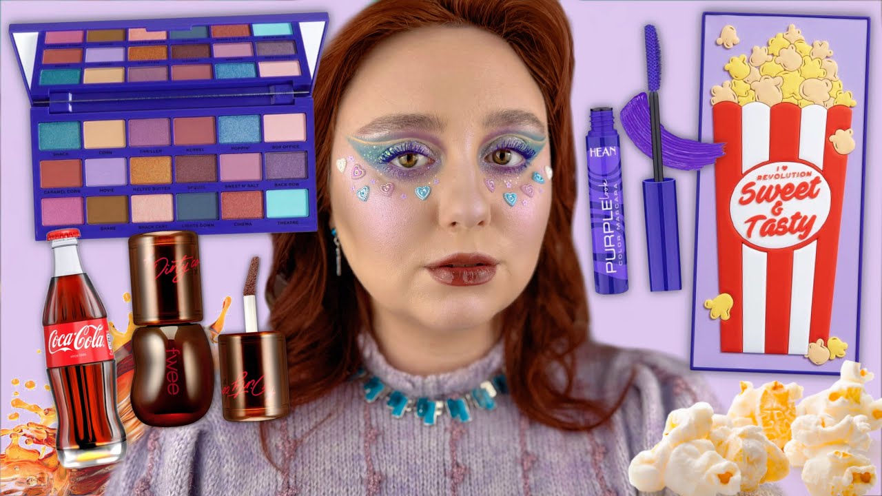 I HEART Revolution TASTY POPCORN | FWEE 3D Voluming gloss 30% Dirty Cola | HEAN ФІОЛЕТОВА ТУШ