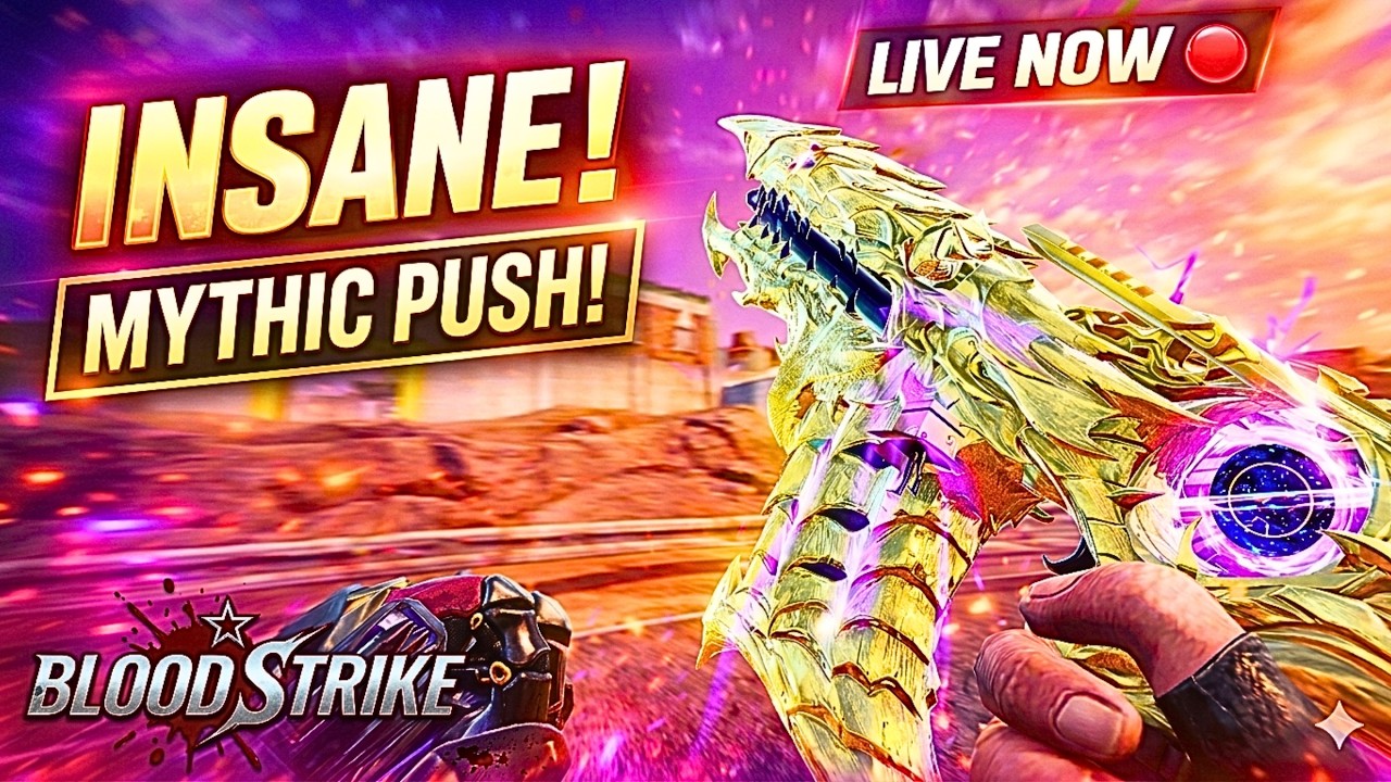 BLOOD STRIKE LIVE 🔴 NEW SEASON RANK GRIND | Mythic Incoming 🚀