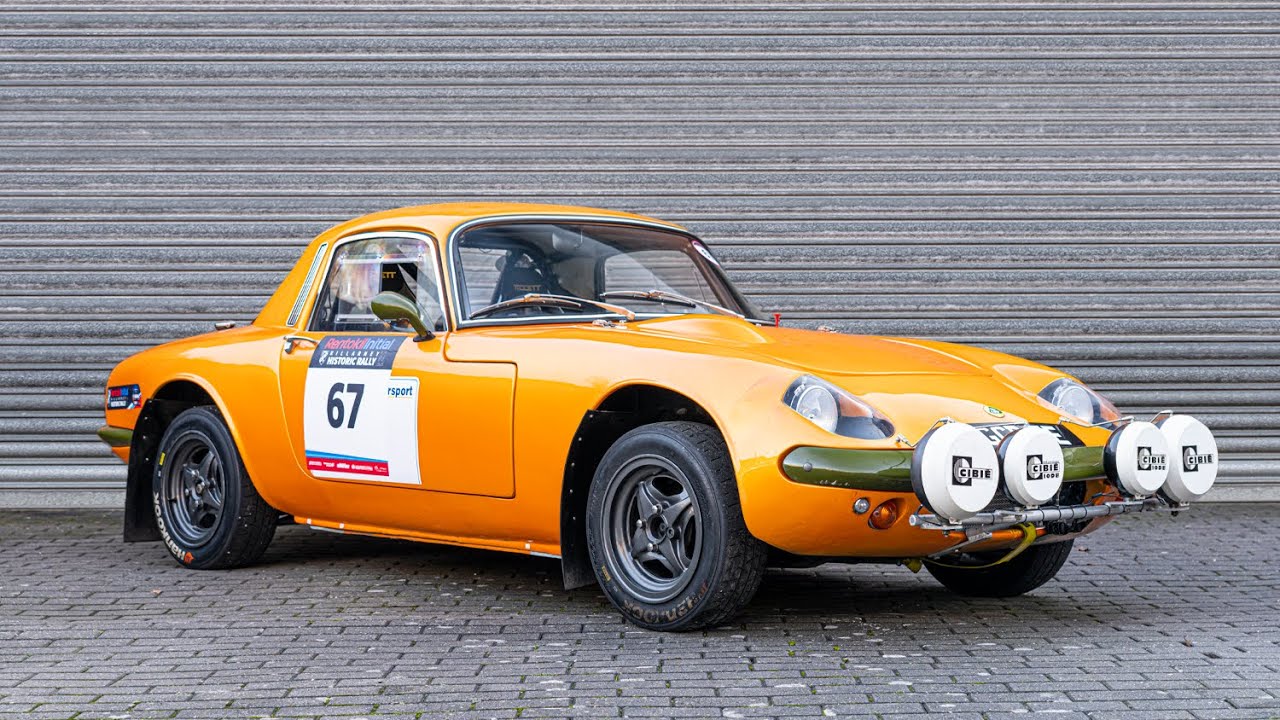 1967 Lotus Elan S3 GTS - Historic Rally Car - MSA/HRVIF