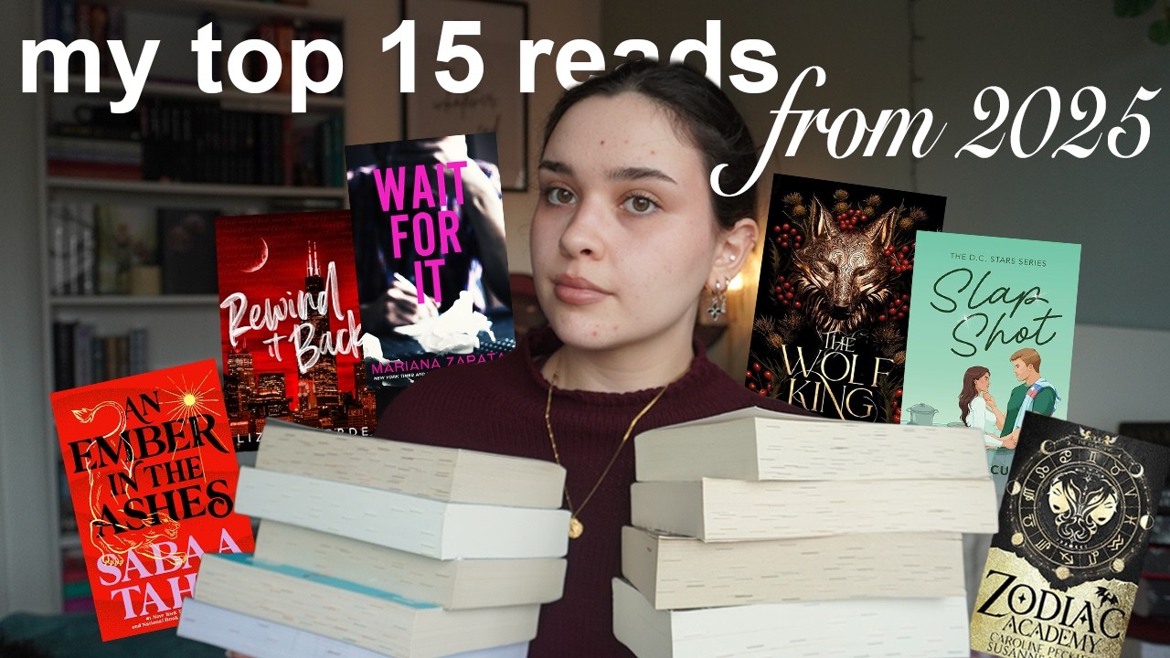 my top 15 reads from 2025 🌸
