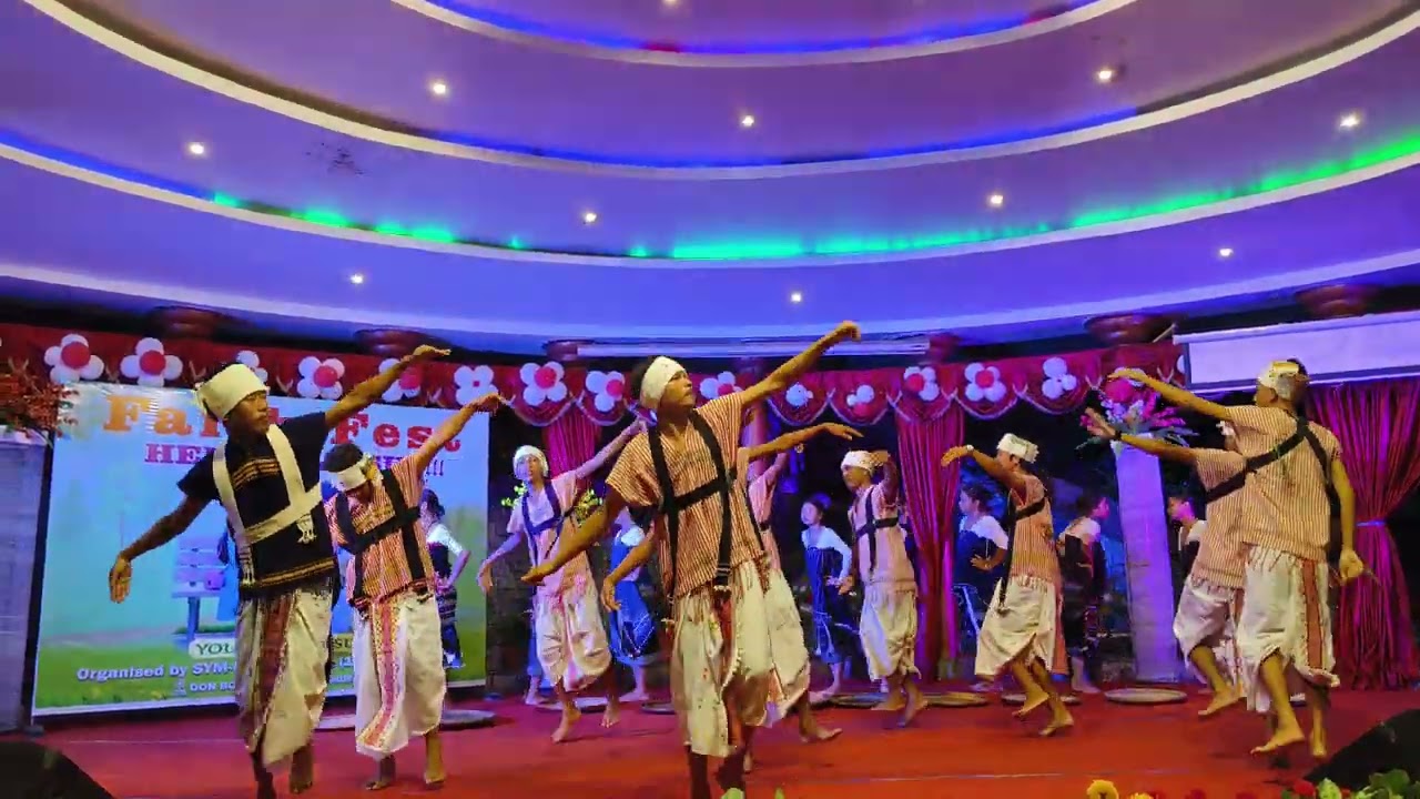 Jili karbi Dance from Diphu Diocese in DBI Guwahati // Youth Fest 2024