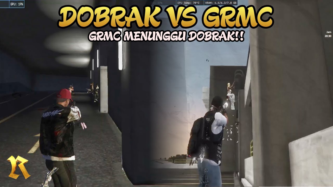 [Pt.2] : DOBRAK VS GRMC - GRMC NUNGGU DOBRAK, TAPI DOBRAK SETUP DI BANK BESAR!! #riserp