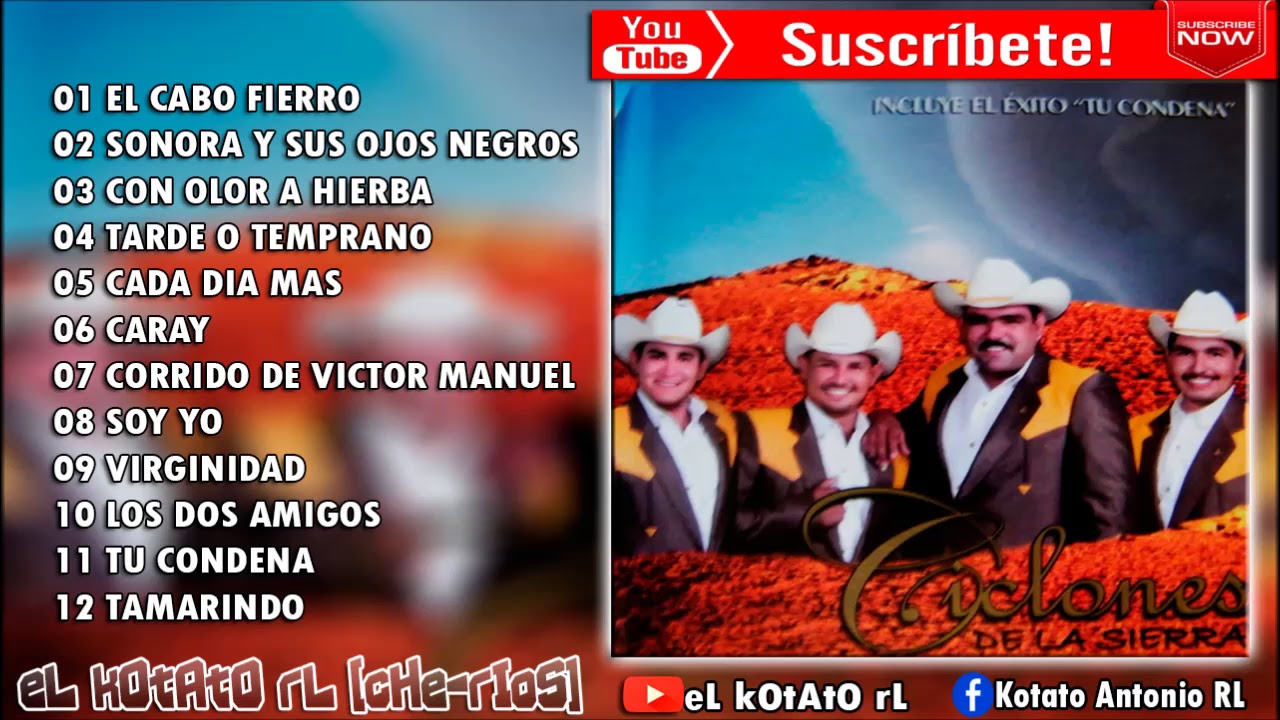 Ciclones De La Sierra - Tu Condena DISCO COMPLETO
