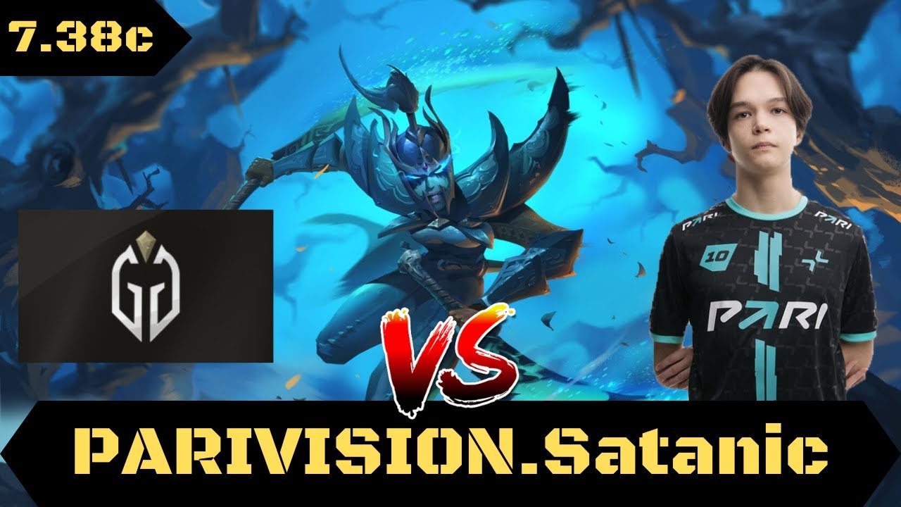 PARIVISION.Satanic’s Phantom Assassin Carries vs Gaimin Gladiators! | Fissure Universe Dota 2