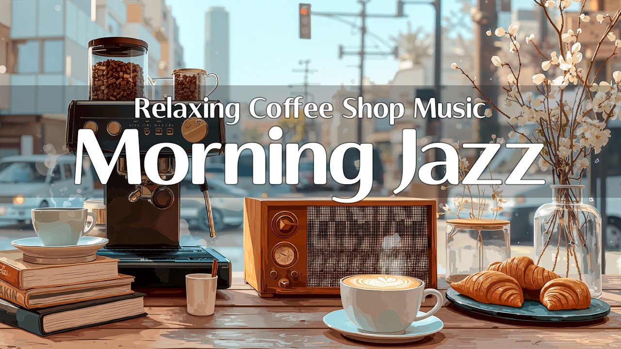 Soft Morning Bossa Nova Jazz ☕ Relaxing Coffee Shop Music for Work, Study & Cozy Office Vibes