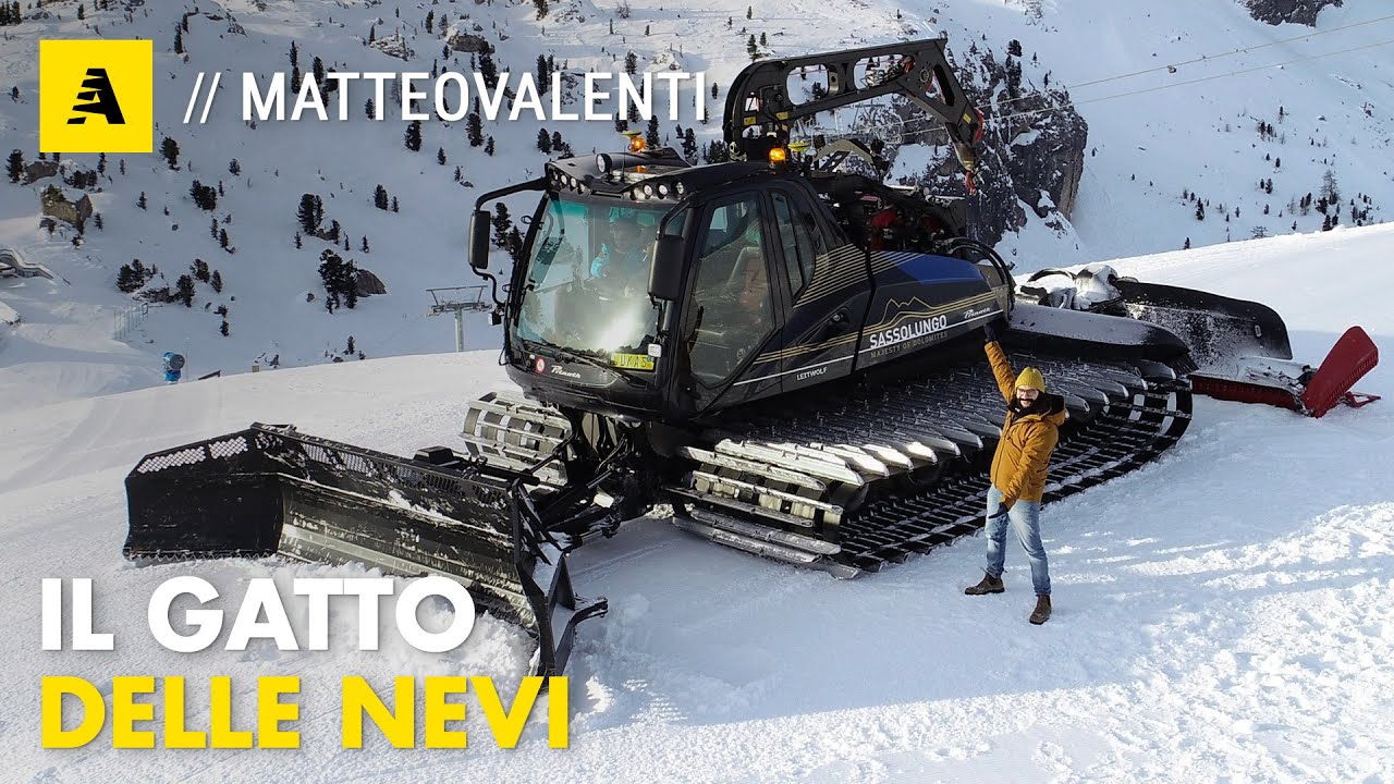 Come si guida un GATTO delle NEVI da 500.000 euro? I SEGRETI del PRINOTH LEITWOLF X