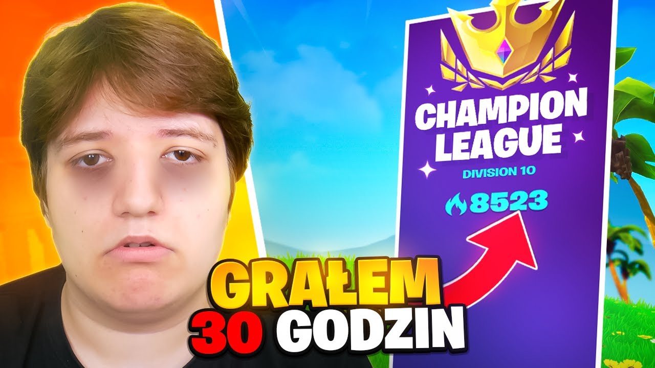 Grałem 30 GODZIN W FORTNITE BEZ PRZERWY... 🤒