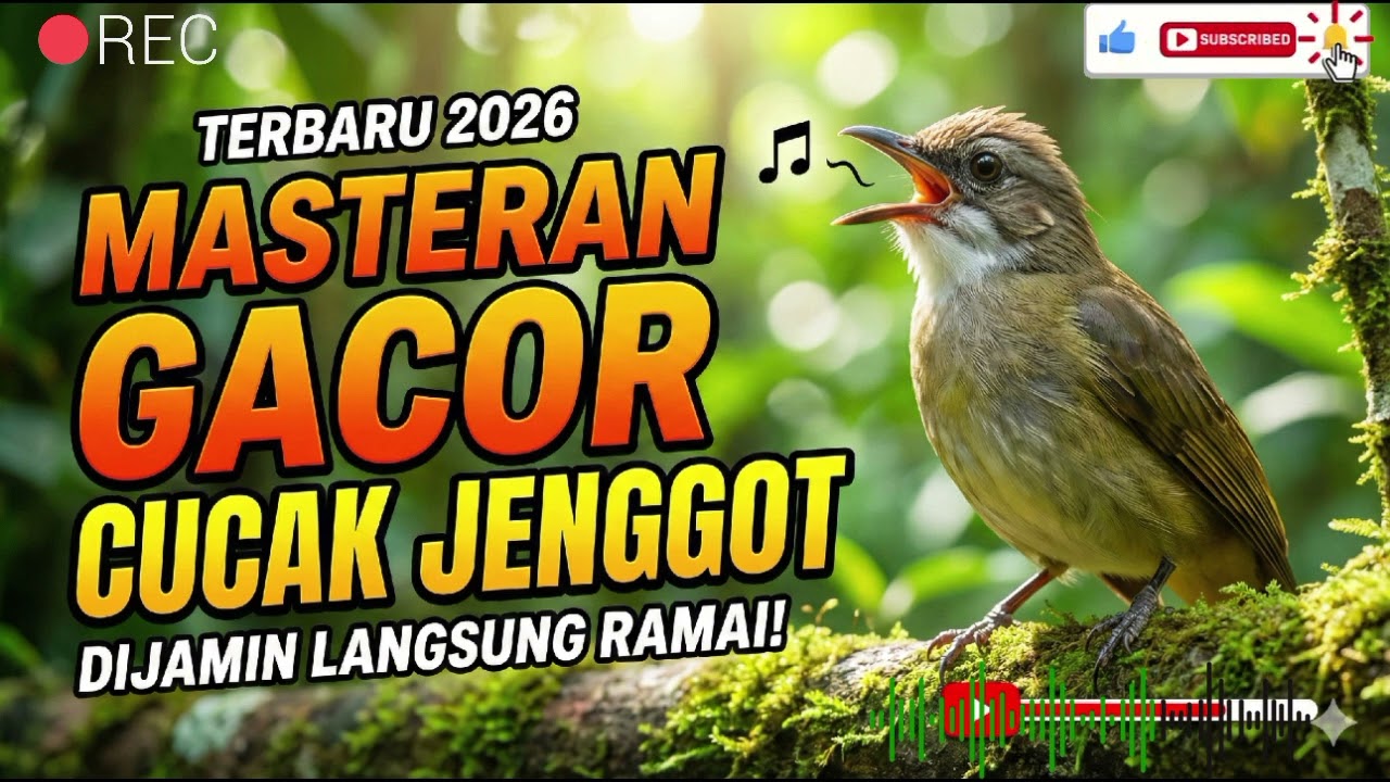 MASTERAN CUCAK JENGGOT TERBARU (PASTI IKUT Gacorr) #kicaumania #muraibatuindonesia #hobiburung 