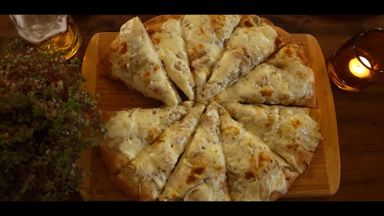 ПИЦЦА FUGAZZETA ARGENTINA, ВКУСНАЯ С ЛУКОМ И СЫРОМ