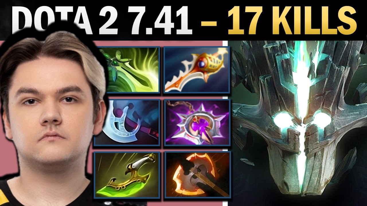 Juggernaut Dota 2 7.41 with Rapier and 17 Kills - Dota Gameplay