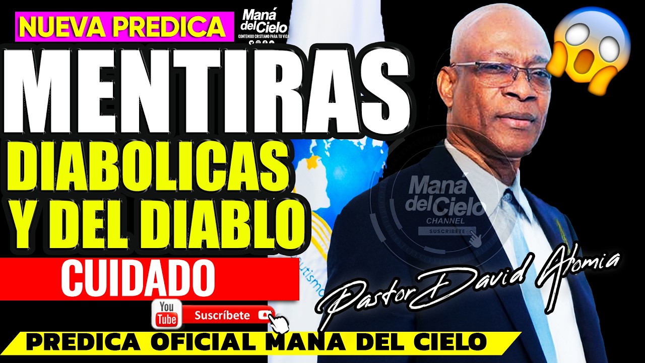 😭MENTIRAS😲DEMONIACAS😲y DEL DIABLO/ CUIDADO😭INGLES ESPAÑOL🙌-Pastor David ALOMIA IPUC 2025