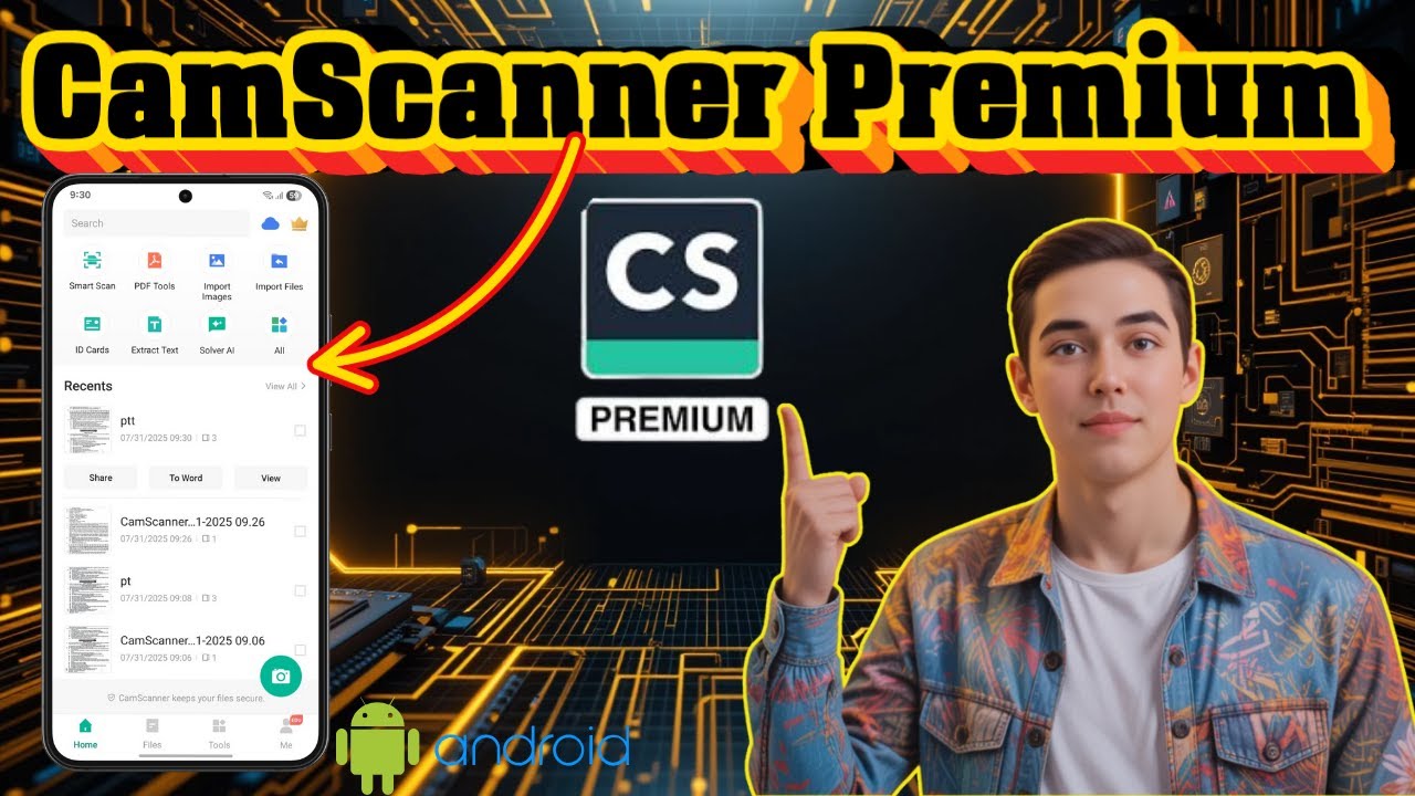 Как использовать CamScanner Premium в 2025 году (пошаговое руководство)