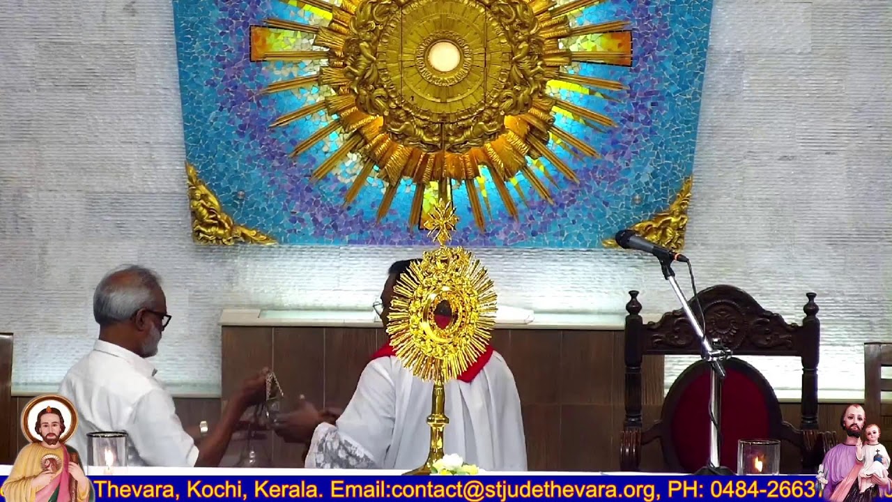 05-02-2026  THURSDAY  07.15 PM ENG Holy Mass & Novena St Joseph & St JUDE Church Thevara