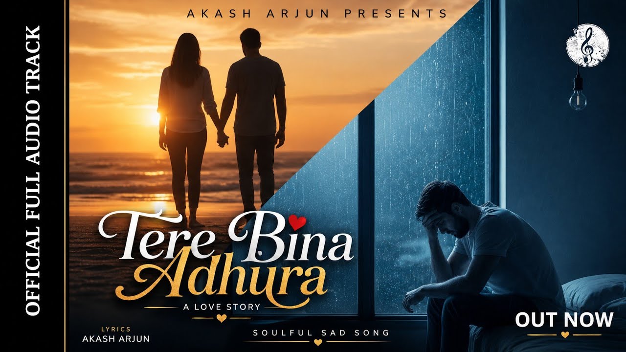 Tere Bina Adhura 2.0 💔 I Emotional Breakup Song Hindi 🎵 I Heart Touching Sad Story 2026 Released