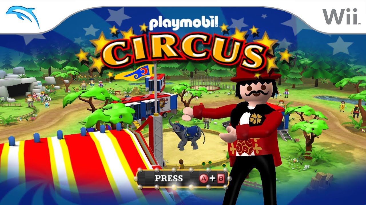 Playmobil Circus | Dolphin Emulator 5.0-14002 [1080p HD] | Nintendo Wii