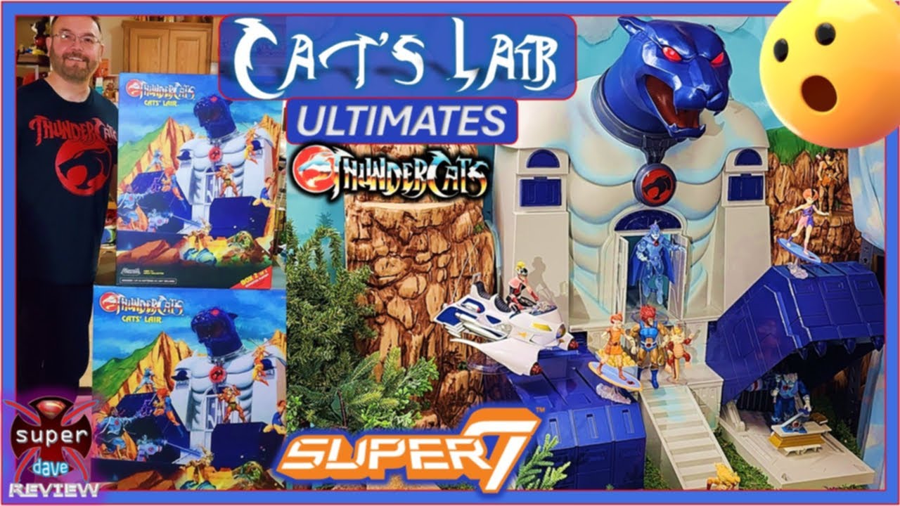 Cat's Lair Super 7 Ultimates Playset Unboxing & Review Of Outside