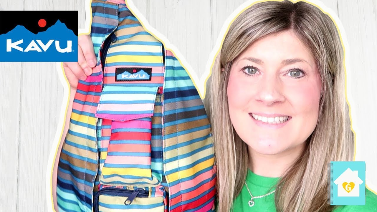 KAVU ROPE SLING CROSSBODY | WHAT'S IN MY BAG 2019
