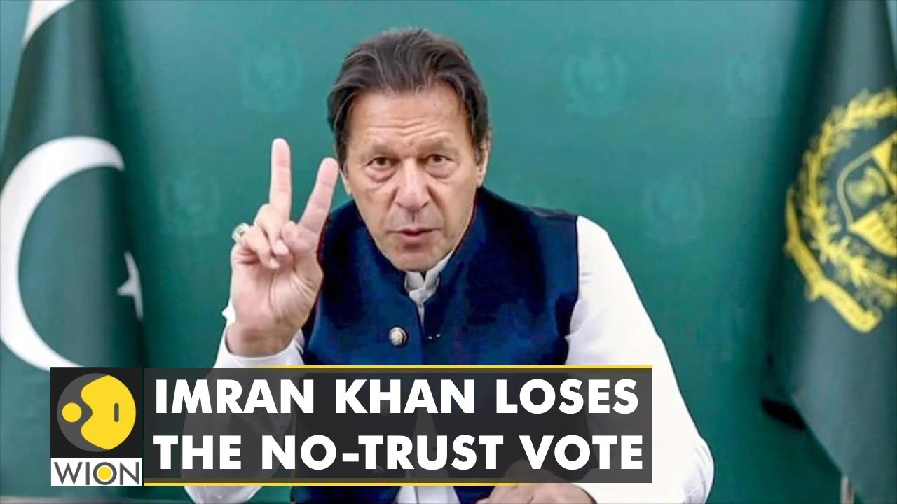 Imran Khan loses the no-trust vote: PTI nominates Qureshi as PM candidate | English News | WION