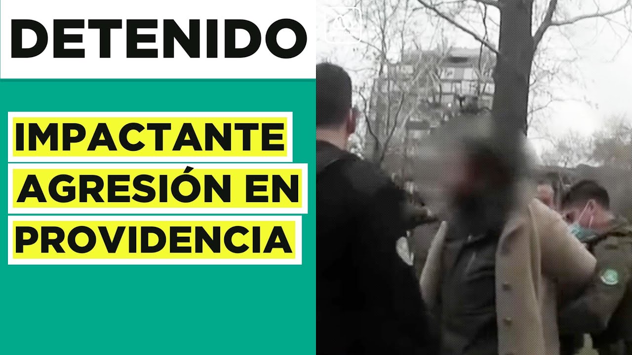 Impactante agresión en Providencia: víctima quedó en estado grave