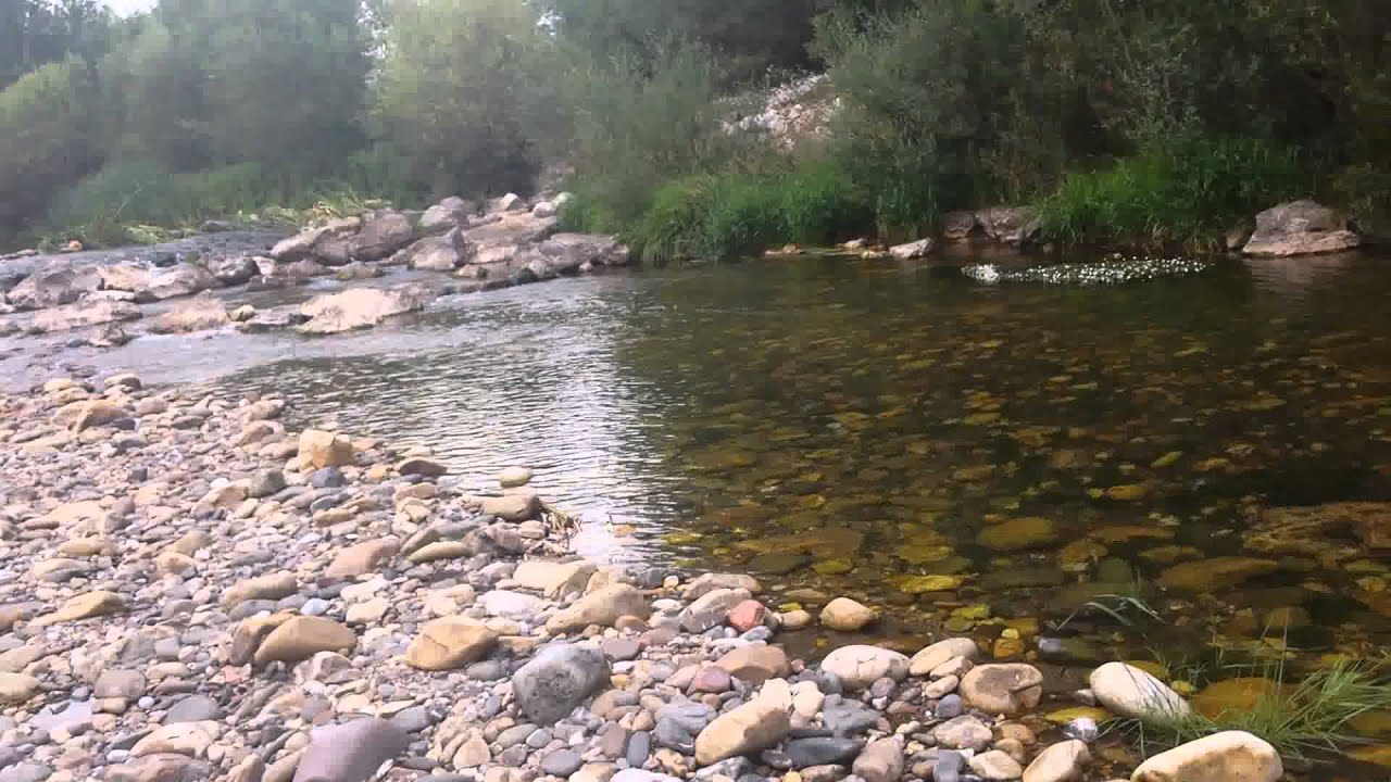 pedrun de torio zona de baño de los riballos