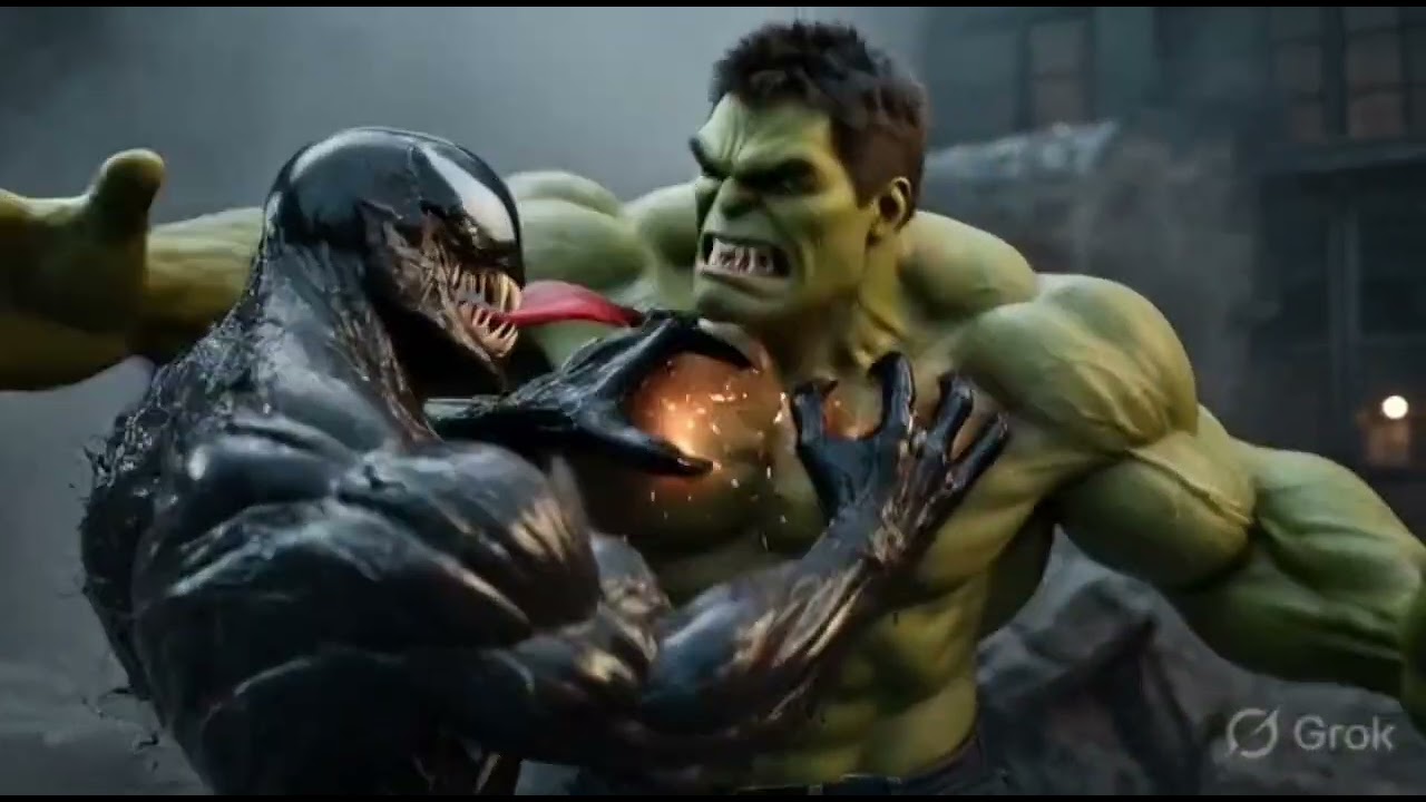 #venom vs hulk part 1. 