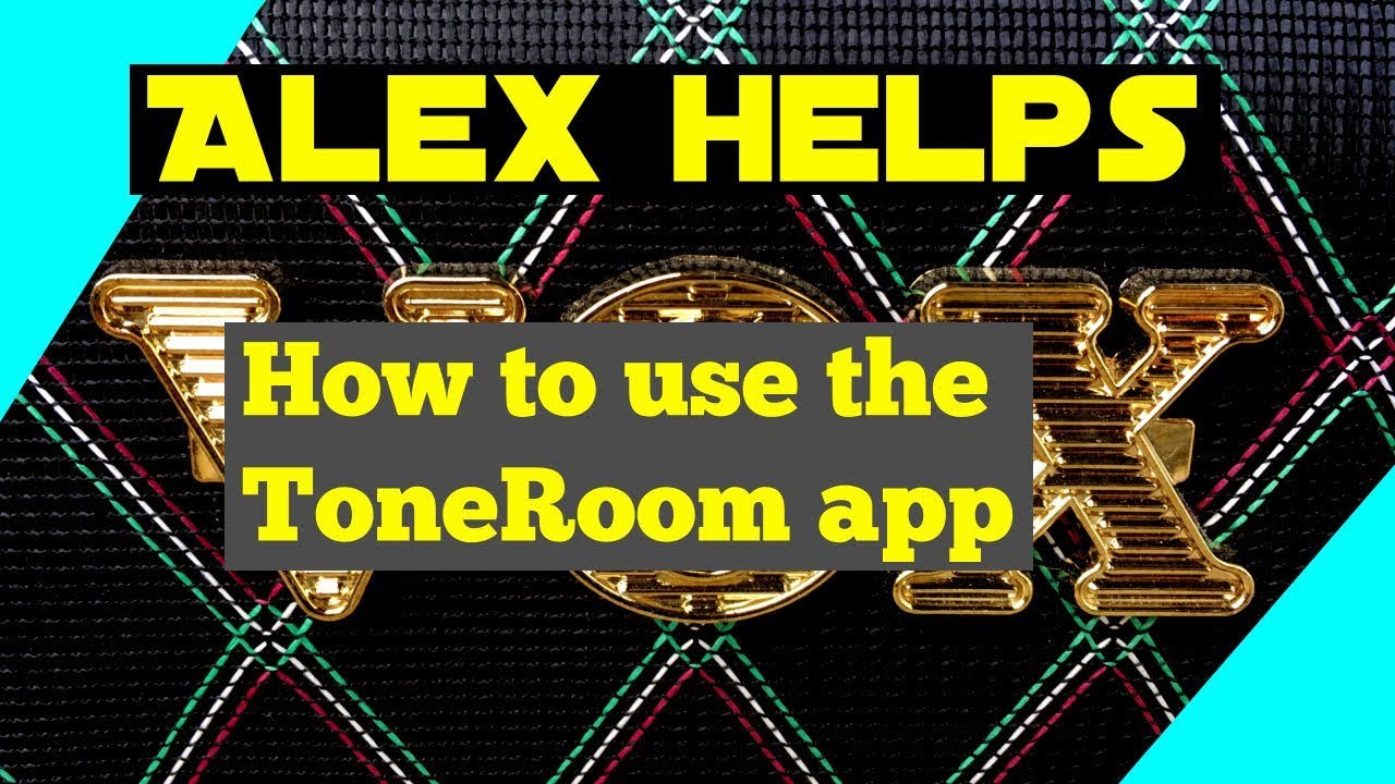 Alex helps - How to use the Vox ToneRoom app with your Adio Air GT