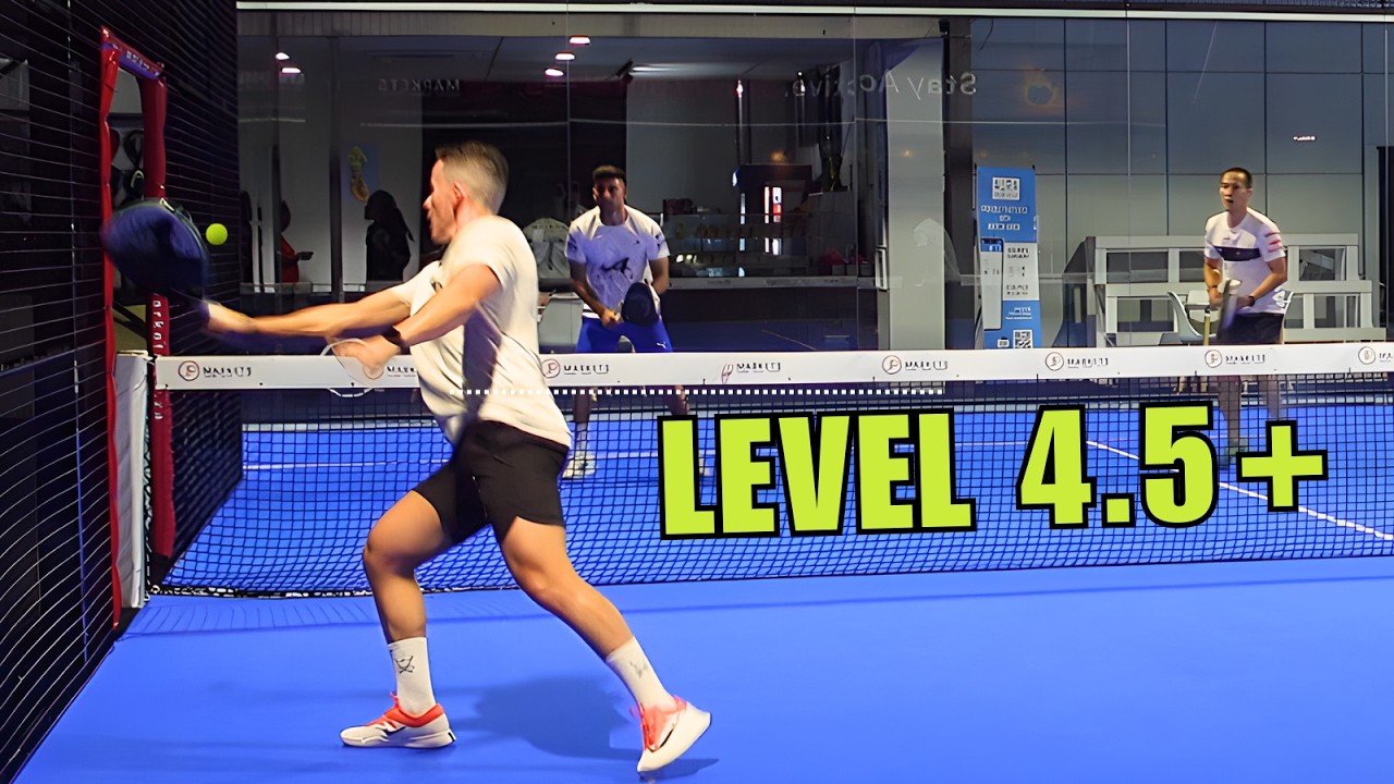 Level 4.5+ Padel Match | Can We Beat These Strong Players?