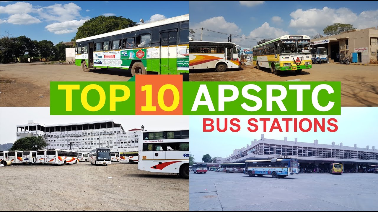 Top 10 APSRTC Bus Stations Andhra Pradesh