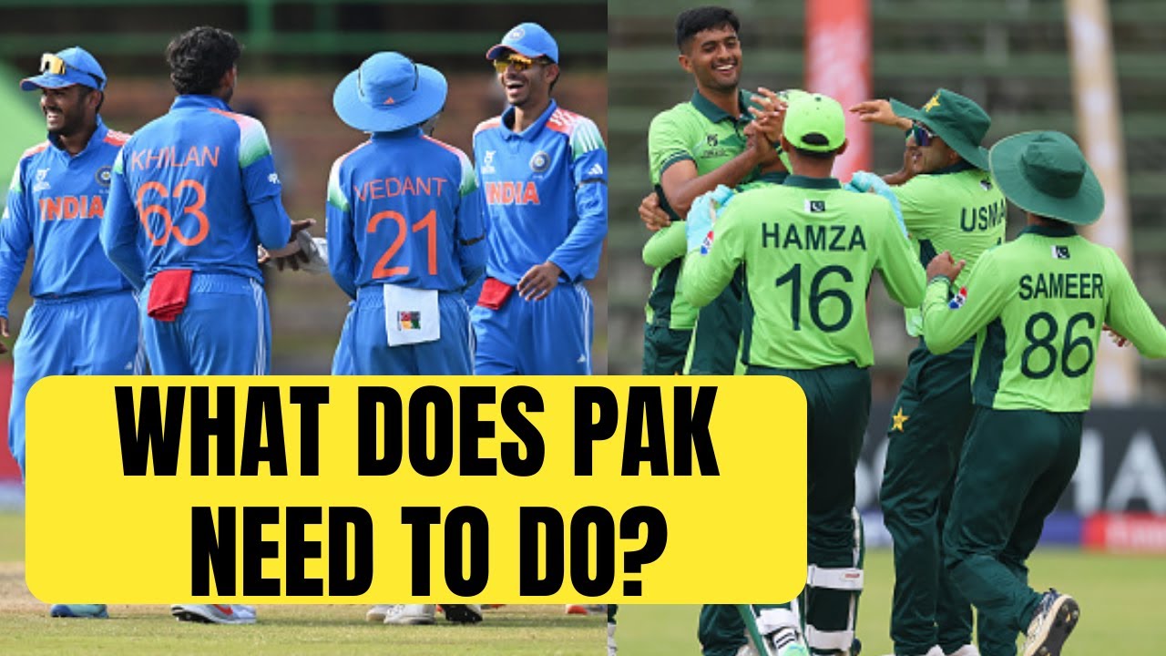 Under 19 World Cup semifinal scenario: Do Pakistan have a chance in final match vs India?