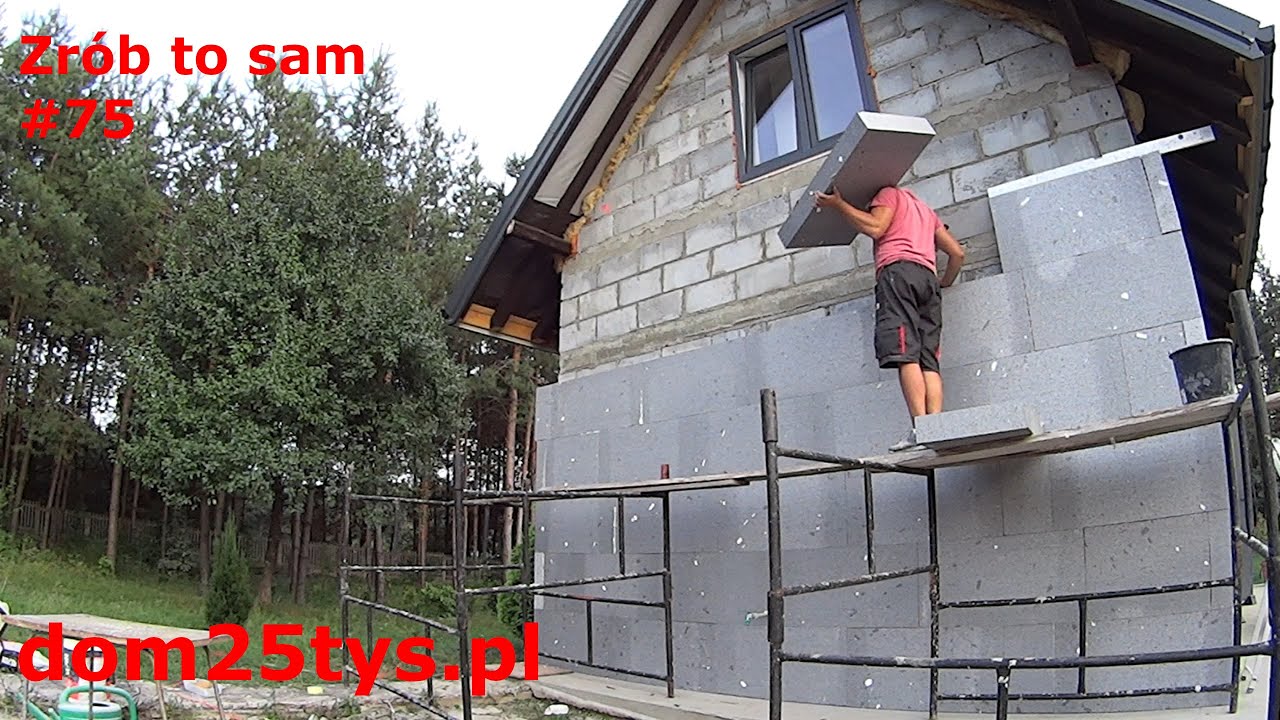 Ocieplamy Dom 35m2  (2)| Styropian grafitowy 12cm | dom25tys | Zrób to sam #75 | #pawełwaga