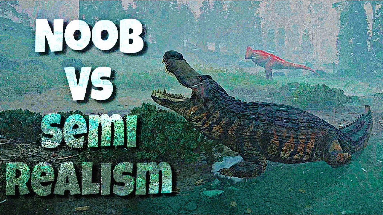 Noob Tries Semi Realism for the First Time| Path of Titans