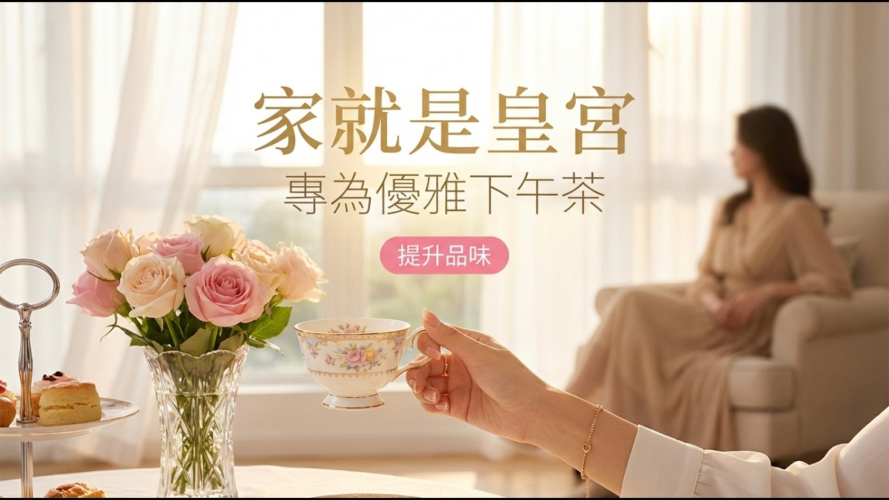 下午茶專用☕️ 讓家裡瞬間變成維也納皇宮的優雅華爾茲｜給懂生活的妳最奢華的背景音樂｜不做家務，只做女王 🎻 #午後音樂 #優雅生活