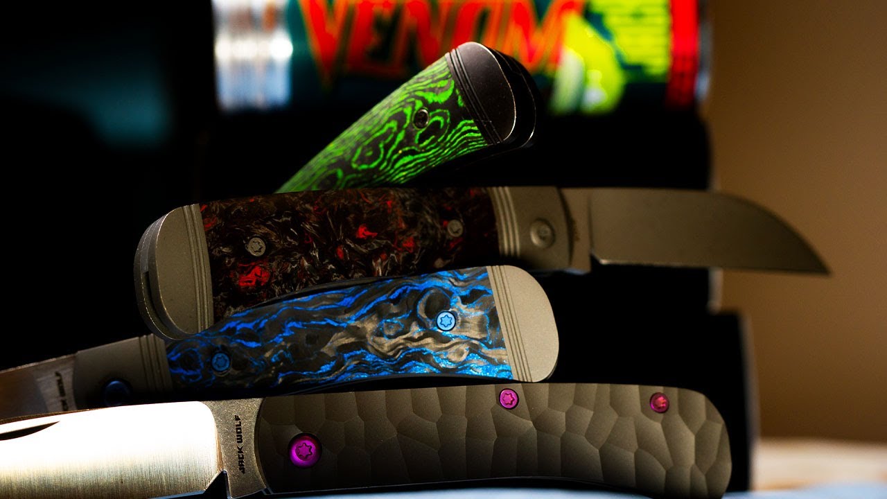 Venom is back! Jack Wolf Knives released four new knives.