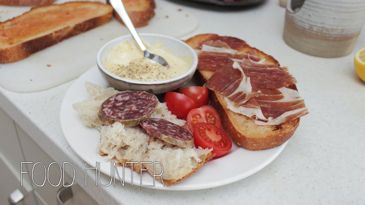 MAKING A TAPAS LUNCH - KATE GOWING