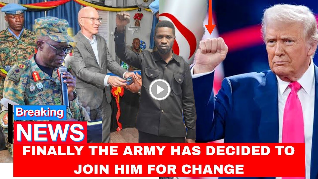 BREAKING NEWS: SECURITY OFFICERS HAVE MADE A MAJOR DECISION TO SIDE WITH BOBIWINE FOR CHANGE 🔥