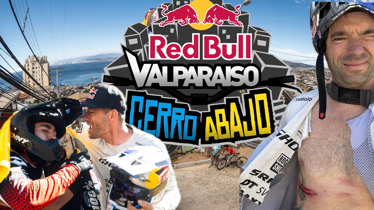POLÁMANÝ ŽEBRA VS. NEJTĚŽŠÍ URBAN DH NA SVĚTĚ  |  Red Bull Valparaiso Cerro Abajo 2026