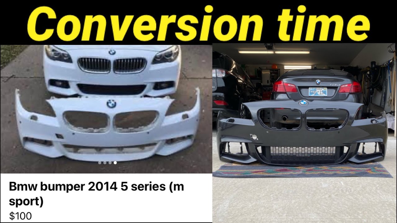 BMW  F10 535i Mods: M Sport Bumper
