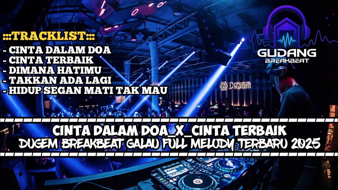 DJ BREAKBEAT CINTA DALAM DOA TERBARU 2025 | DUGEM BREAKBEAT GALAU PALING ENAK FULL BASA